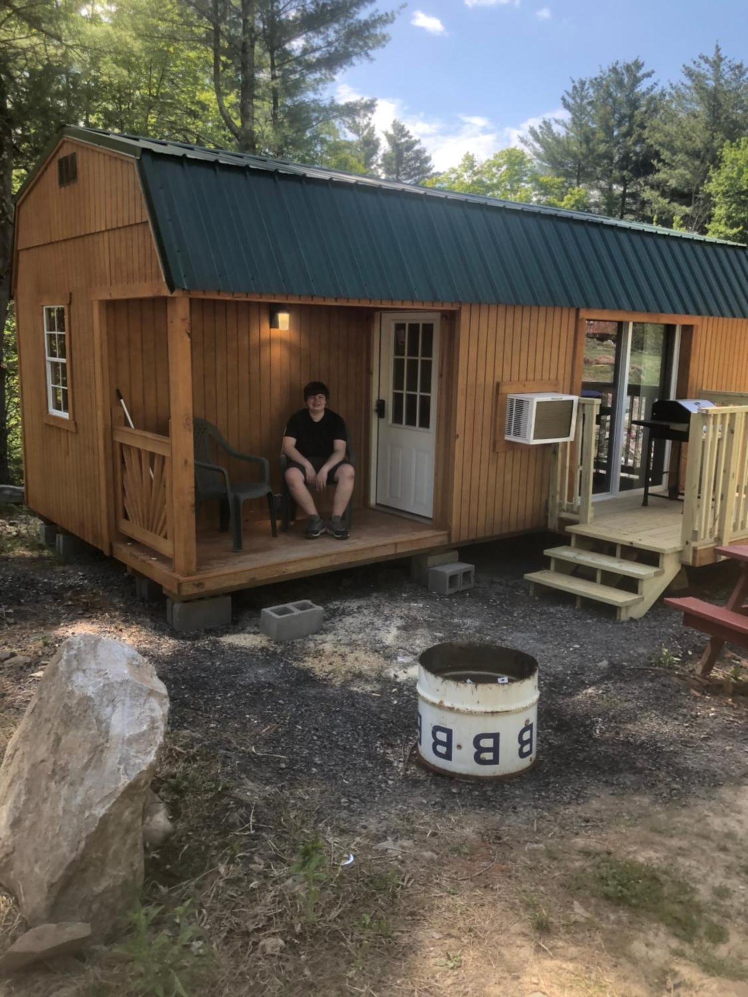 The Hideaway Tiny Cabin East Durham Eksteriør bilde